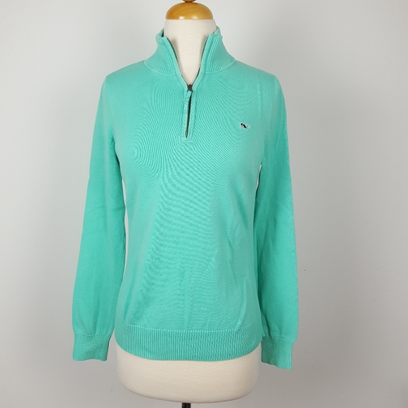 Vineyard Vines Sweaters - Vineyard Vines Sweatshirt 3/4 zipper Size Medium